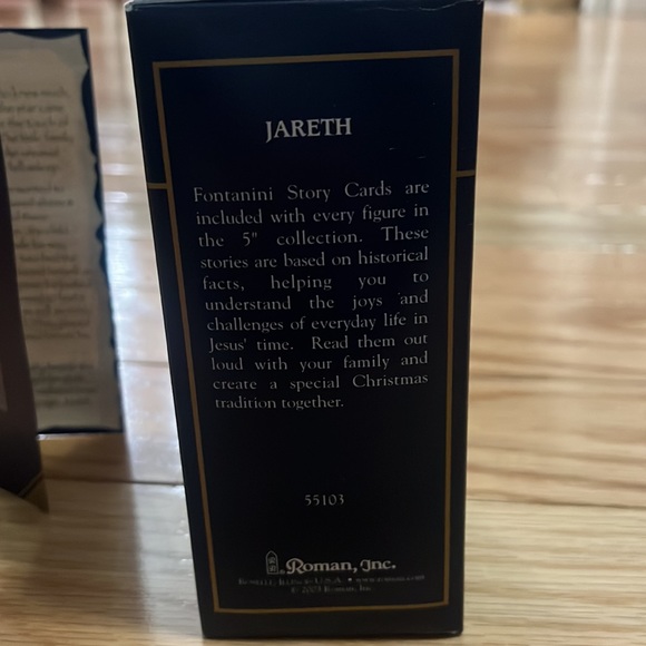NEW FONTANINI JARETH 5” Heirloom Nativity Collection By Roman, Vintage set 55103 - Picture 7 of 10